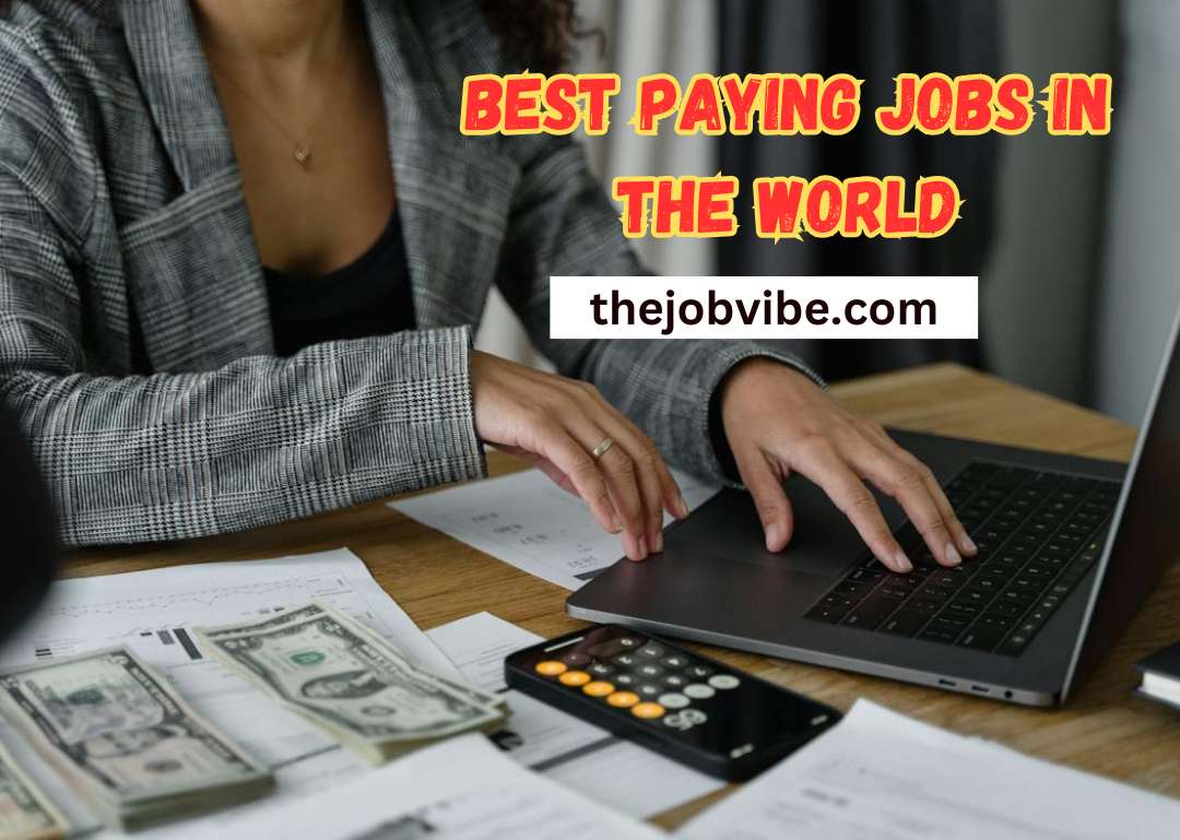 Best paying jobs in the world