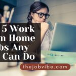 work from home jobs for women