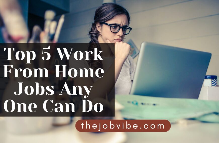 work from home jobs for women